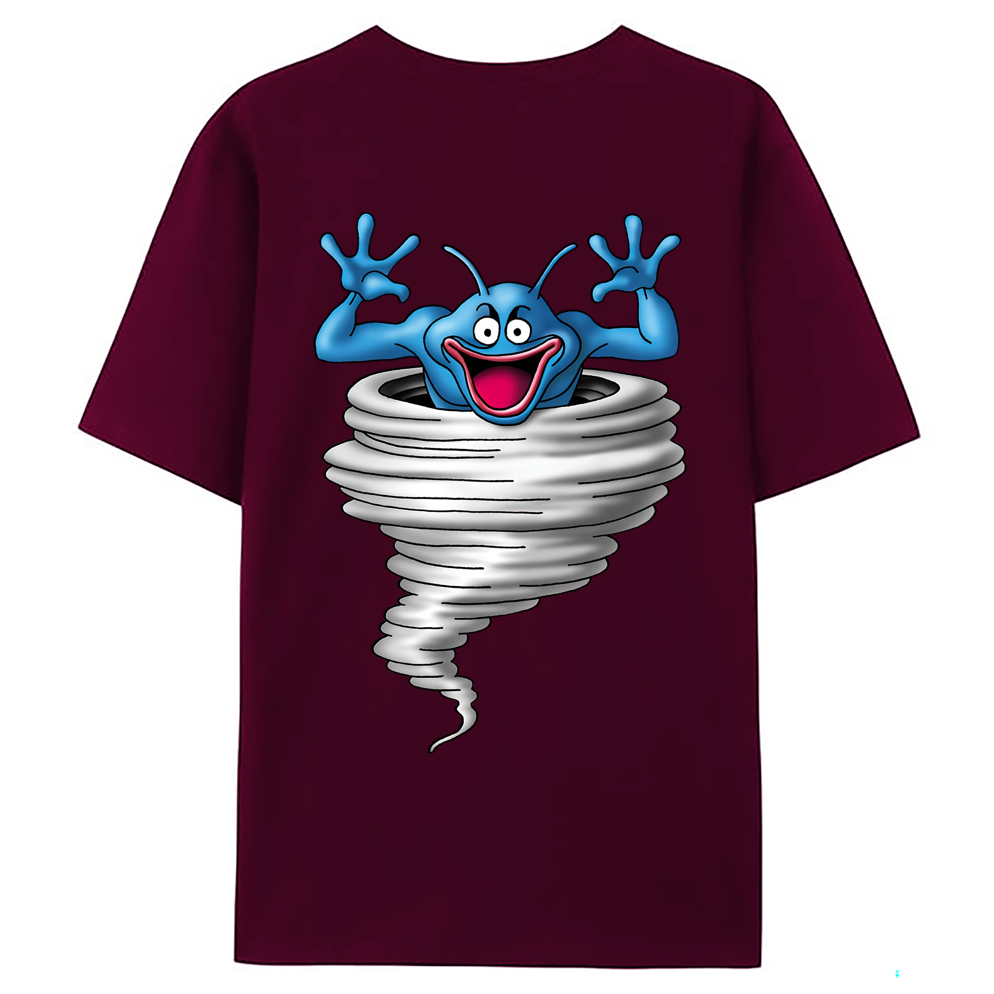 （画像用） ドラゴンクエスト Doragon Kuesuto Dragon Quest レディース半袖Tシャツ(バックプリント)